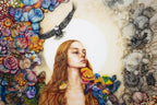 The Daughter of Gaia - Deluxe Edition - SOLD by artist Kerry Darlington - Wyecliffe Galleries