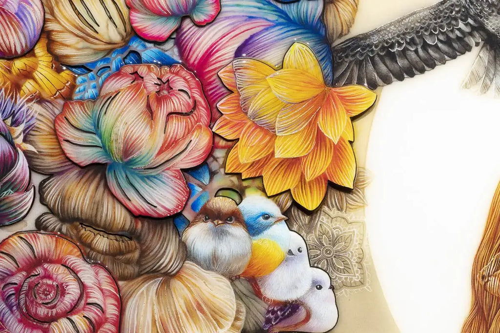 The Daughter of Gaia - Deluxe Edition - SOLD by artist Kerry Darlington - Wyecliffe Galleries