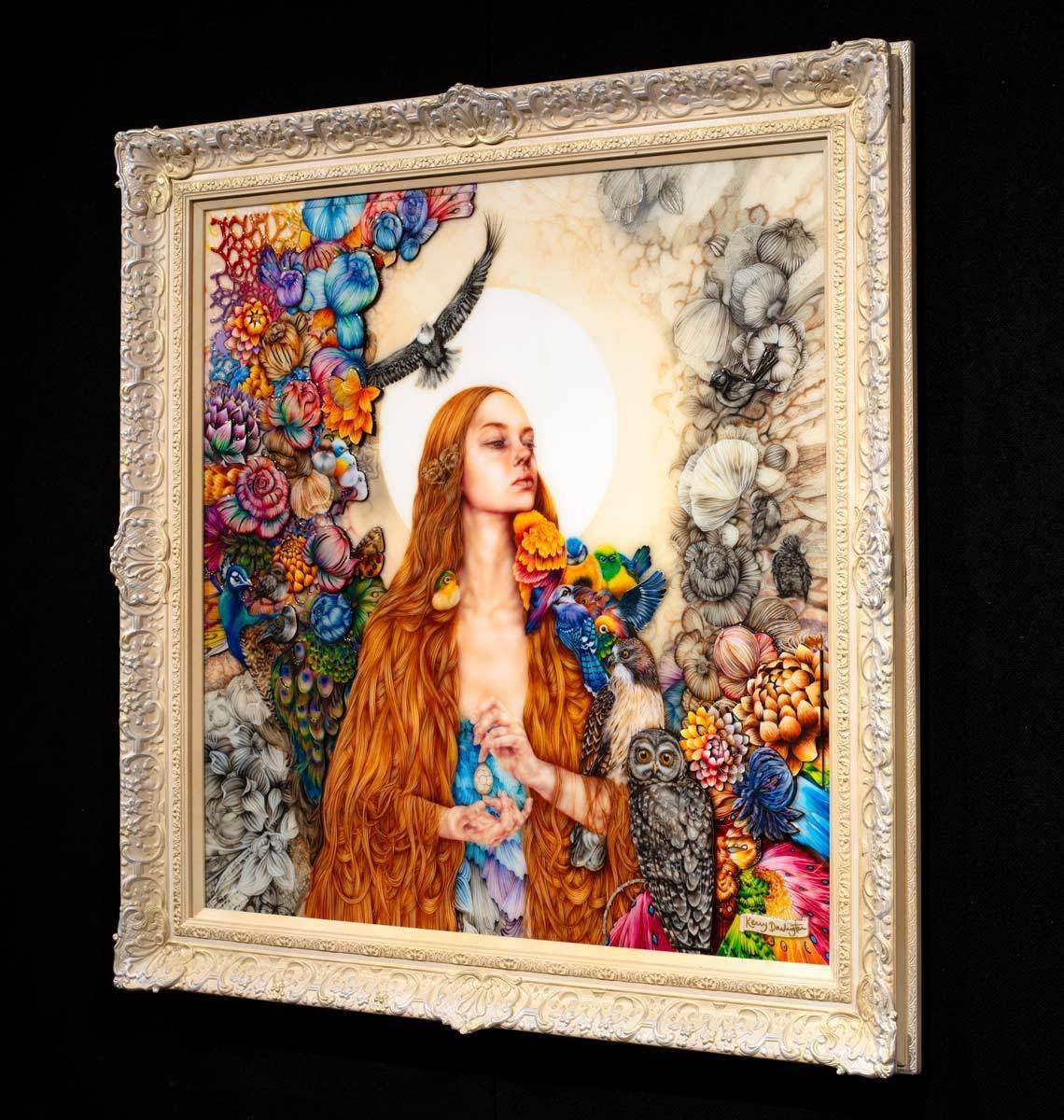 The Daughter of Gaia - Edition - SOLD OUT by artist Kerry Darlington - Wyecliffe Galleries