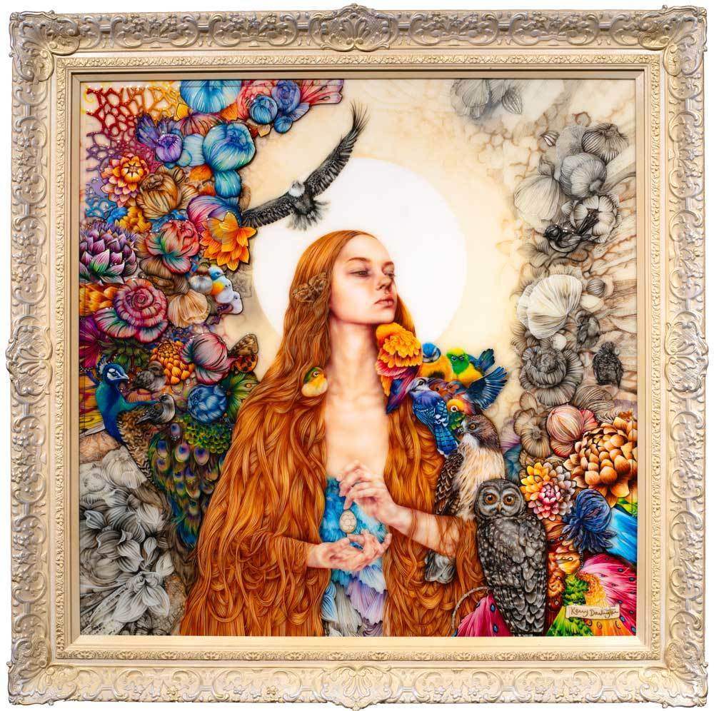 The Daughter of Gaia - Edition - SOLD OUT by artist Kerry Darlington - Wyecliffe Galleries