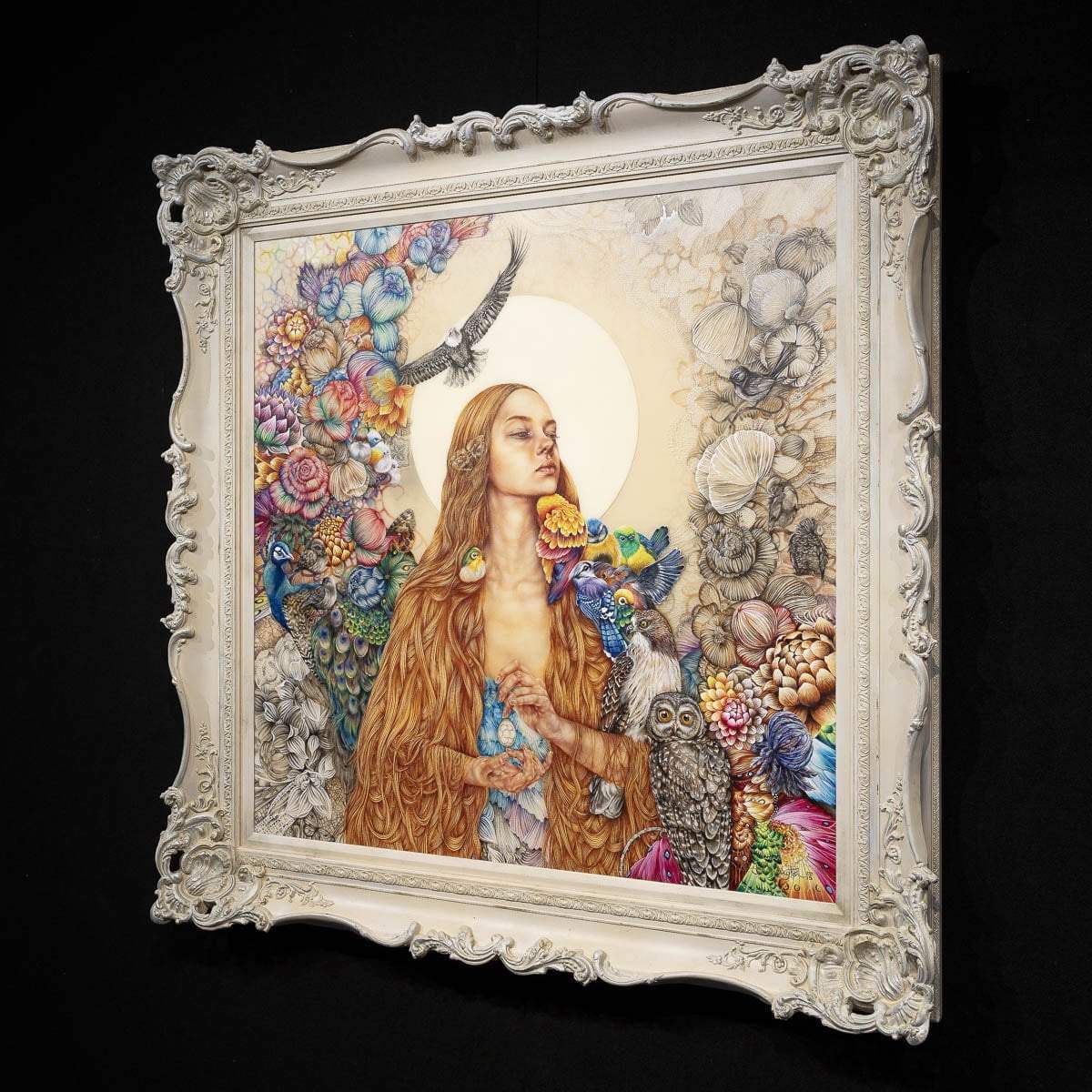 The Daughter of Gaia - Original - SOLD by artist Kerry Darlington - Wyecliffe Galleries