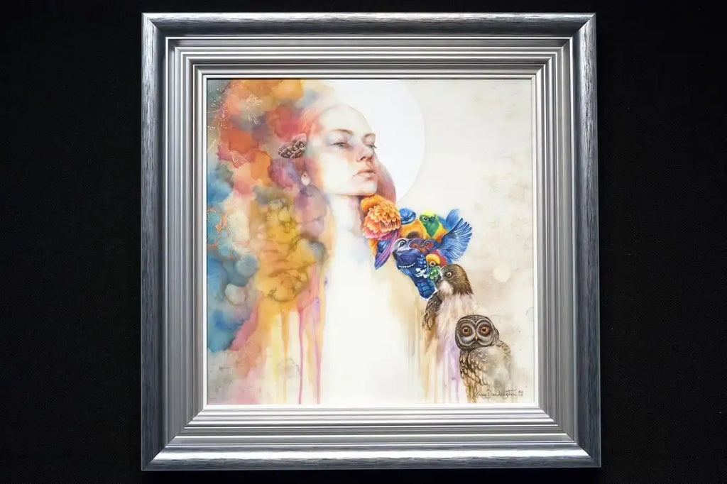 The Daughter of Gaia Study - SOLD by artist Kerry Darlington - Wyecliffe Galleries