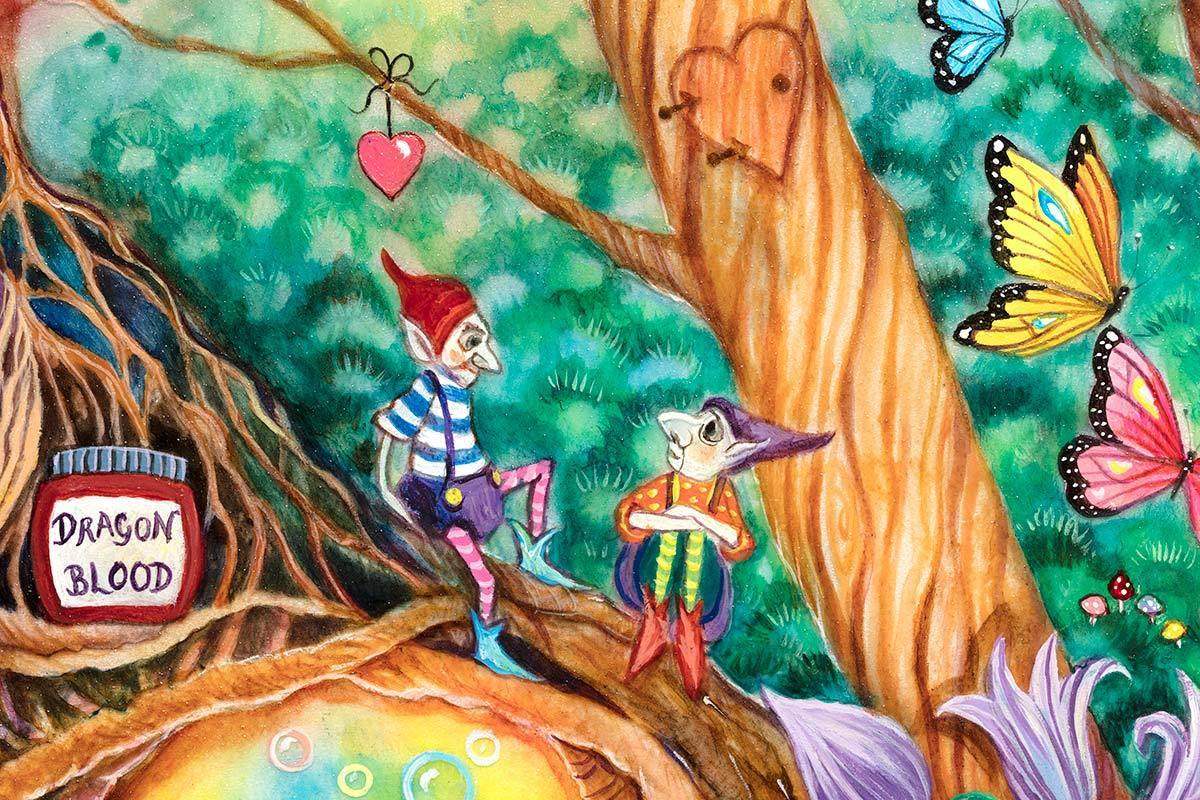 The Elixir of Love - Edition by artist Kerry Darlington - Wyecliffe Galleries