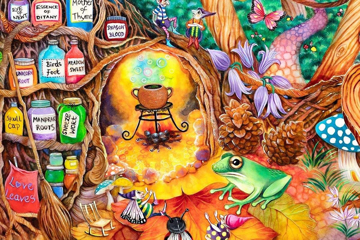 The Elixir of Love - Published Original by artist Kerry Darlington - Wyecliffe Galleries