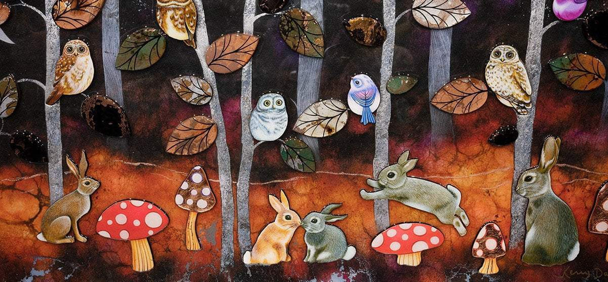 The First Day Of My Life - Edition by artist Kerry Darlington - Wyecliffe Galleries