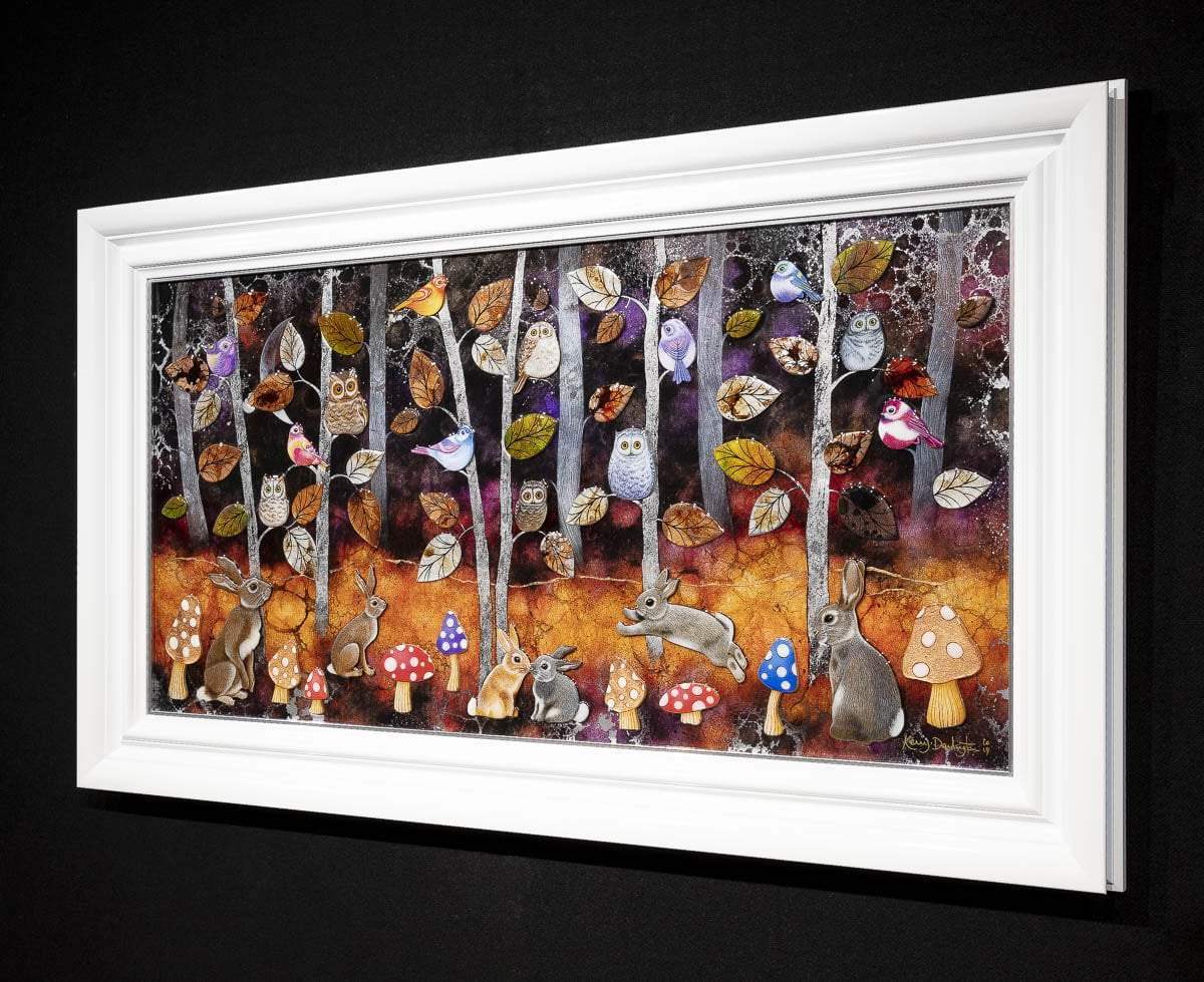 The First Day of My Life - Original - SOLD by artist Kerry Darlington - Wyecliffe Galleries