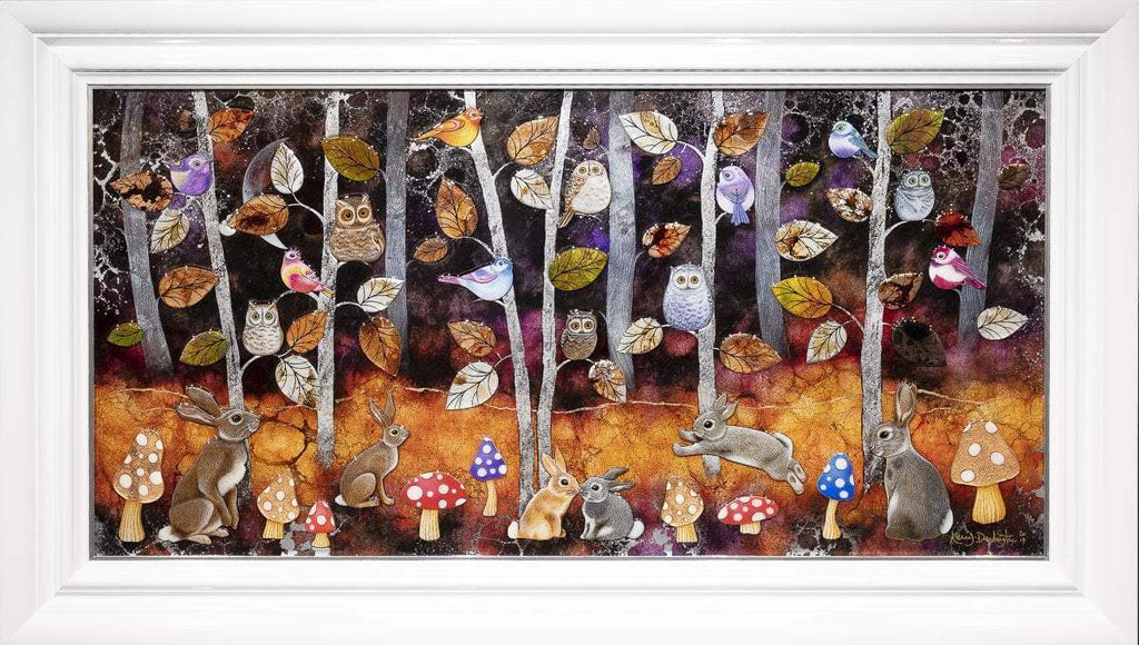 The First Day of My Life - Original - SOLD by artist Kerry Darlington - Wyecliffe Galleries