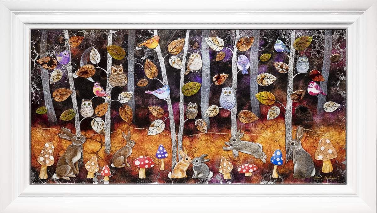 The First Day of My Life - Original - SOLD by artist Kerry Darlington - Wyecliffe Galleries