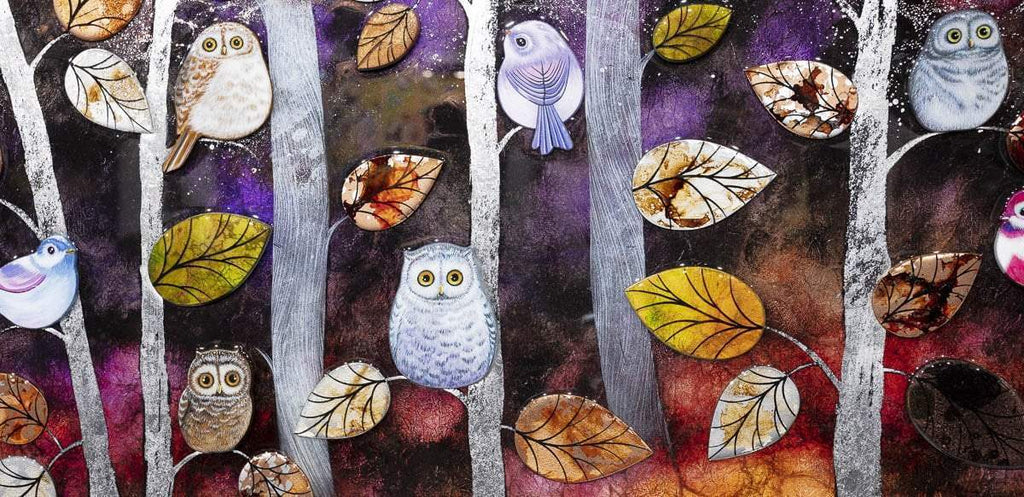 The First Day of My Life - Original - SOLD by artist Kerry Darlington - Wyecliffe Galleries