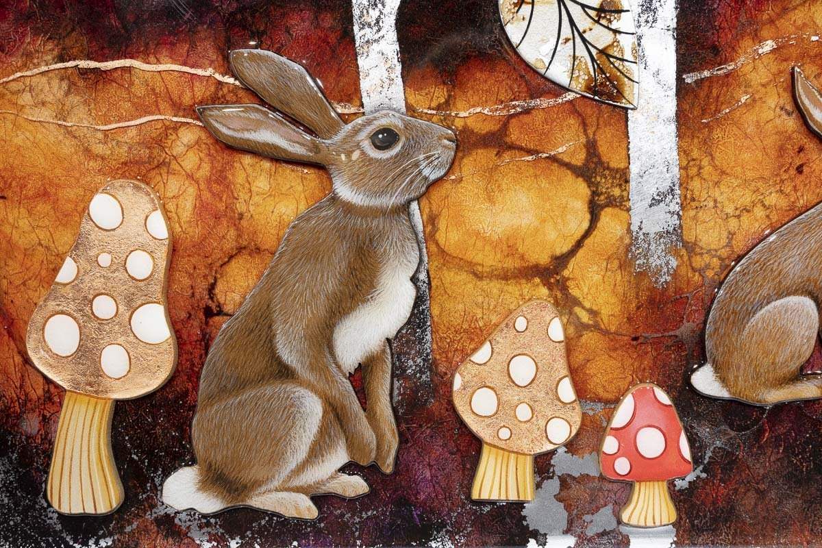 The First Day of My Life - Original - SOLD by artist Kerry Darlington - Wyecliffe Galleries