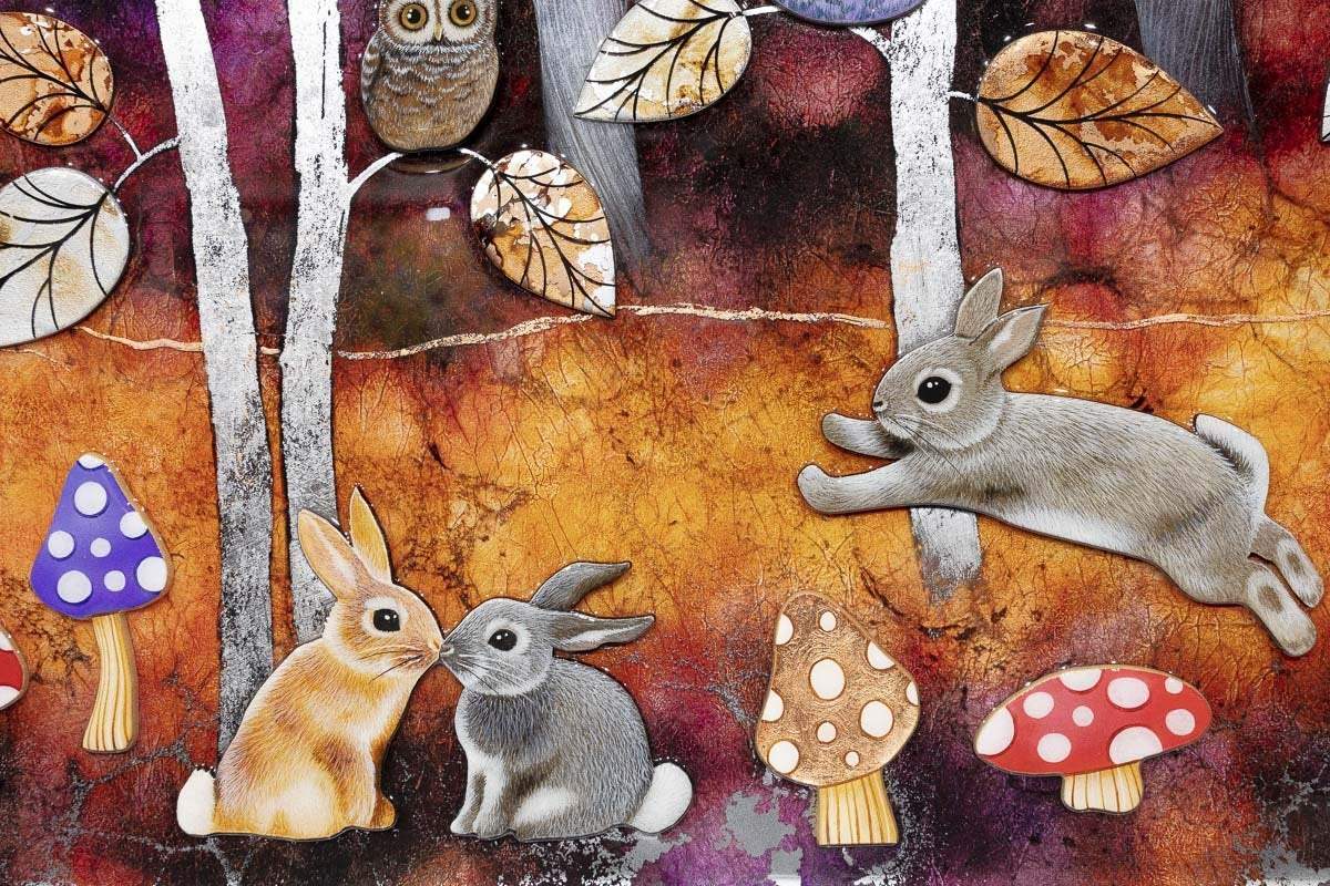 The First Day of My Life - Original - SOLD by artist Kerry Darlington - Wyecliffe Galleries