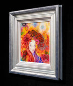The Flower Girls Set of Two - Editions - SOLD by artist Kerry Darlington - Wyecliffe Galleries
