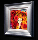 The Flower Girls Set of Two - Editions - SOLD by artist Kerry Darlington - Wyecliffe Galleries