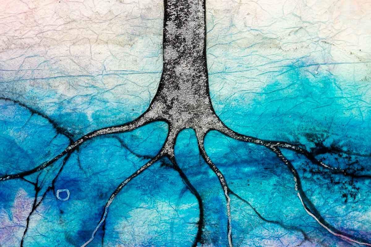 The Gate Keeper - Original - SOLD by artist Kerry Darlington - Wyecliffe Galleries