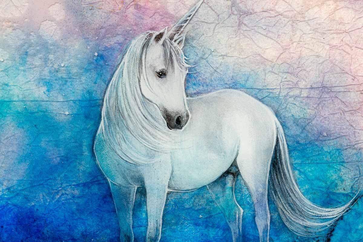 The Gate Keeper - Original - SOLD by artist Kerry Darlington - Wyecliffe Galleries