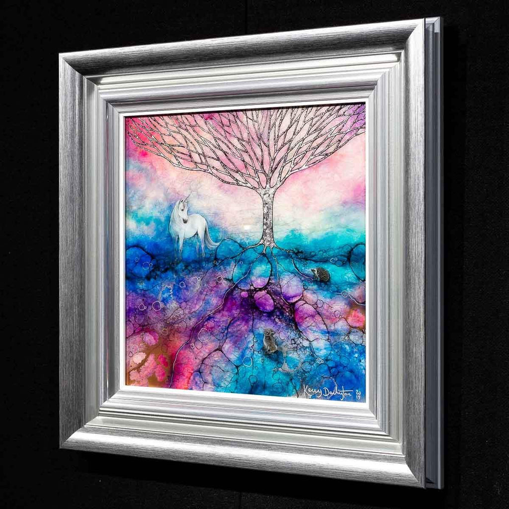 The Gate Keeper - Original - SOLD by artist Kerry Darlington - Wyecliffe Galleries