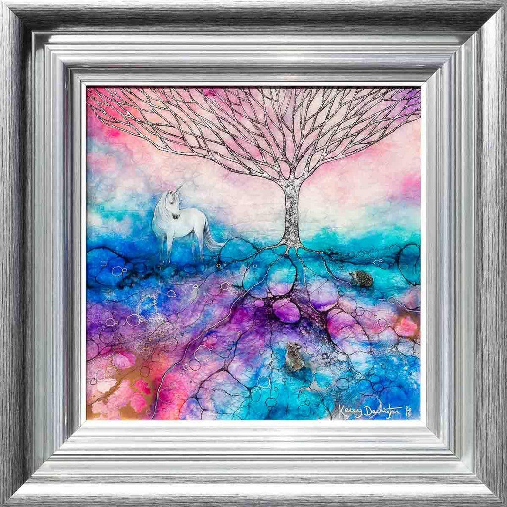 The Gate Keeper - Original - SOLD by artist Kerry Darlington - Wyecliffe Galleries