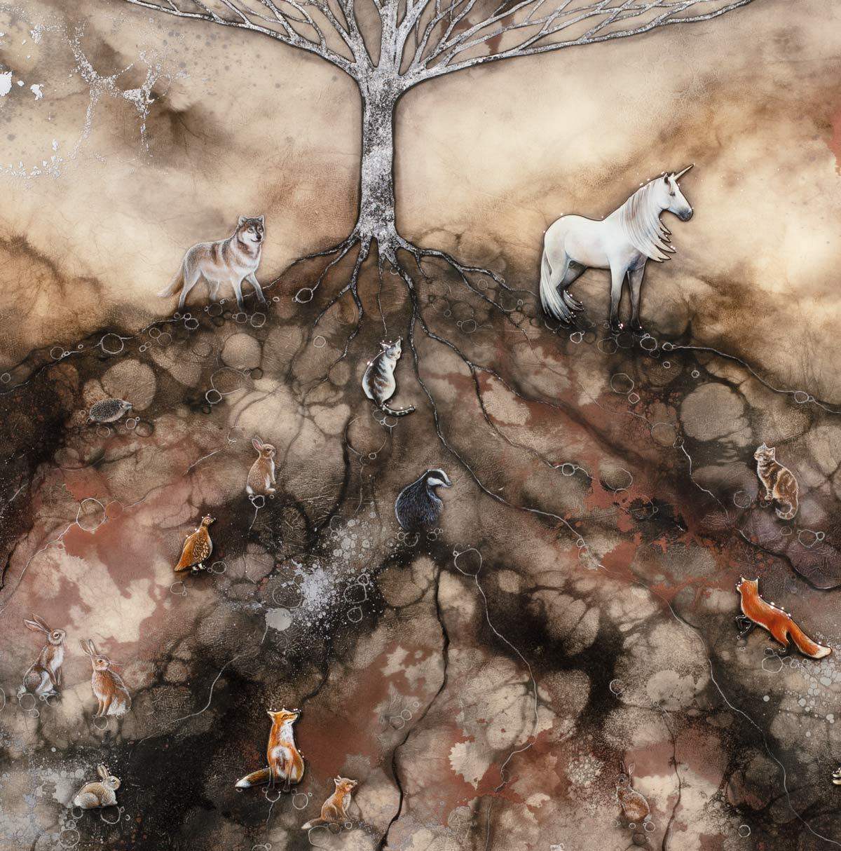 The Gift for the Dreamers - Edition by artist Kerry Darlington - Wyecliffe Galleries