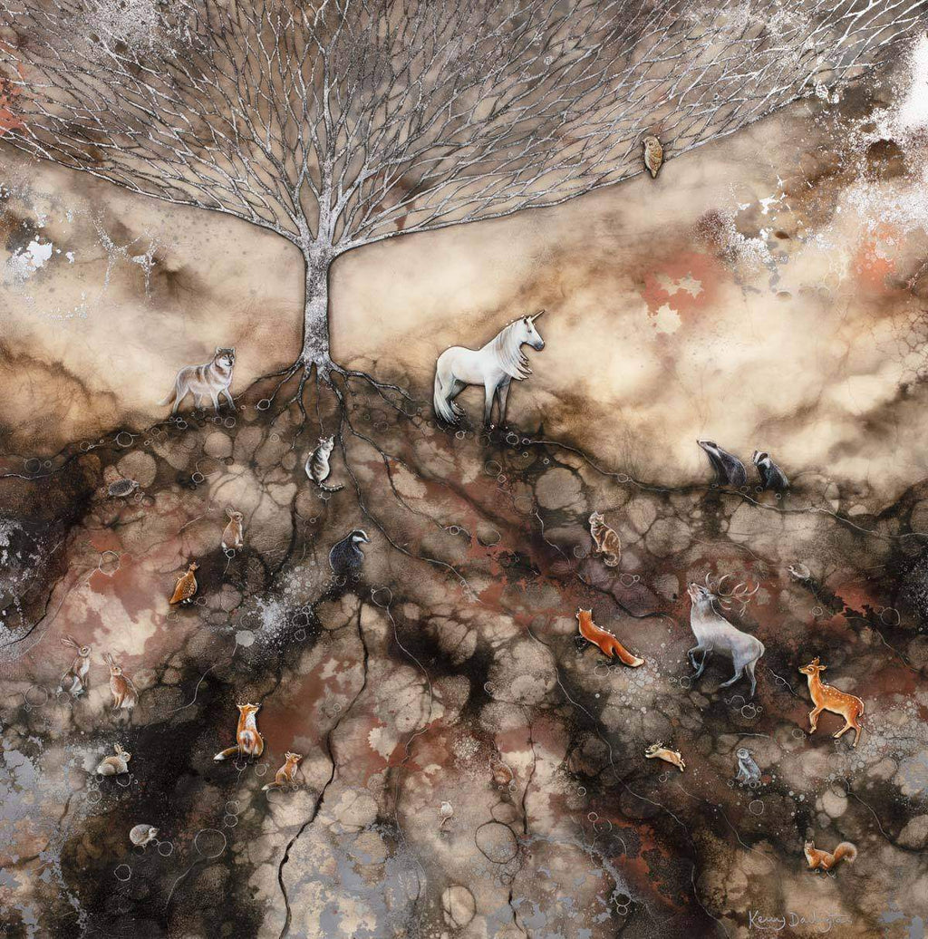 The Gift for the Dreamers - Edition by artist Kerry Darlington - Wyecliffe Galleries