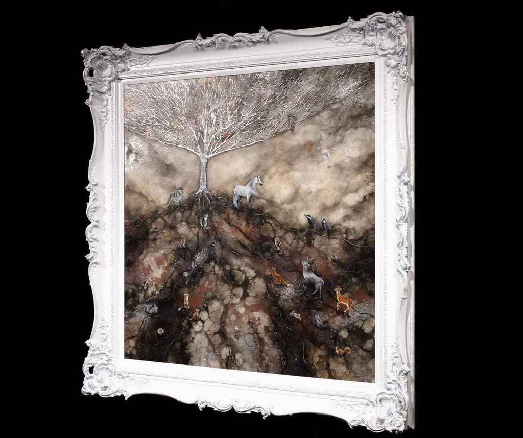 The Gift For The Dreamers - ORIGINAL - SOLD by artist Kerry Darlington - Wyecliffe Galleries