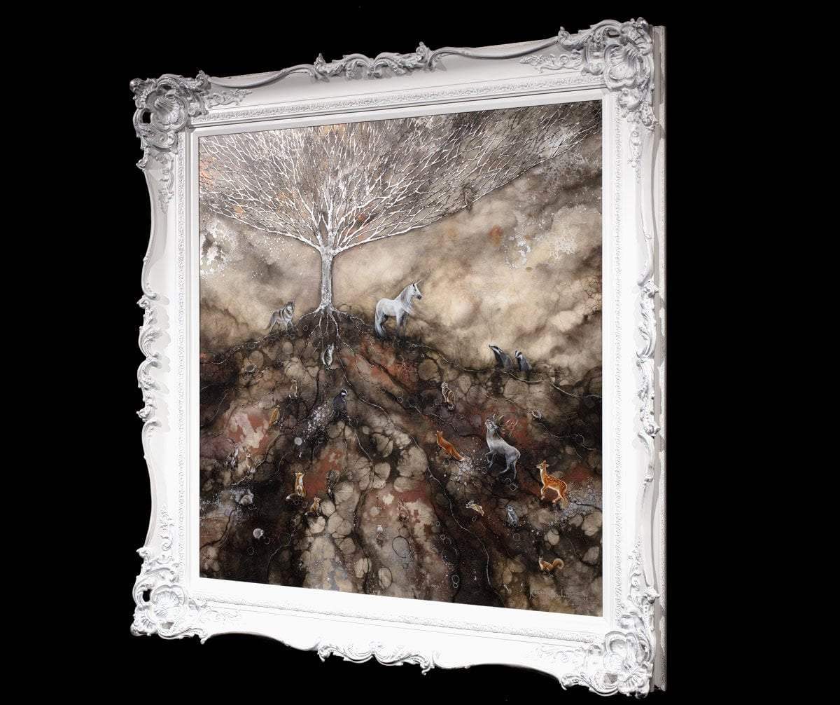 The Gift For The Dreamers - ORIGINAL - SOLD by artist Kerry Darlington - Wyecliffe Galleries