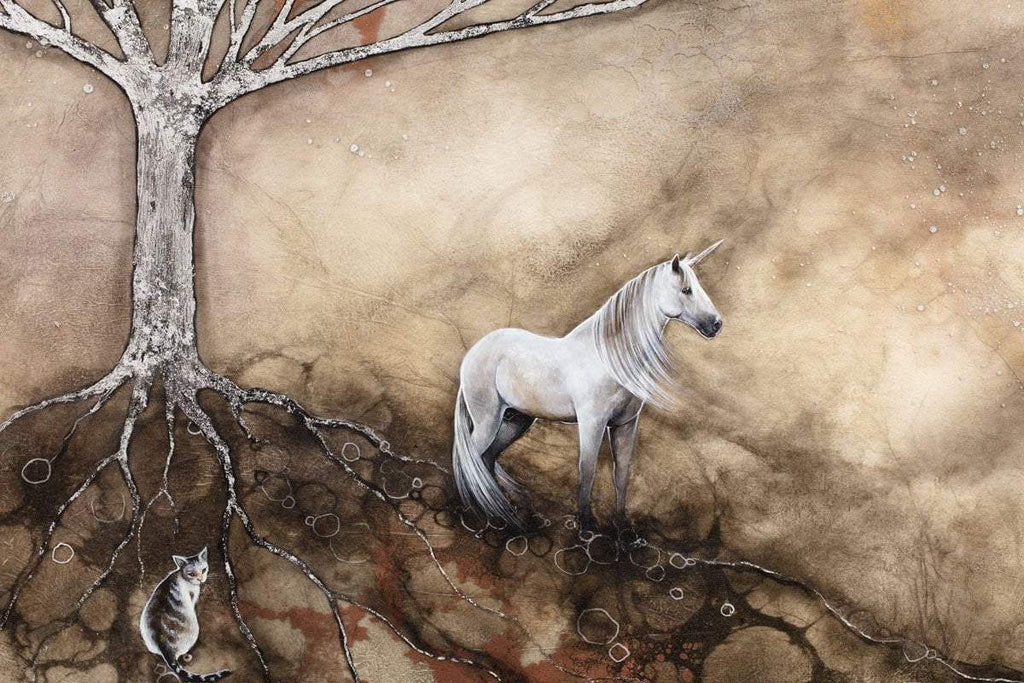 The Gift For The Dreamers - ORIGINAL - SOLD by artist Kerry Darlington - Wyecliffe Galleries