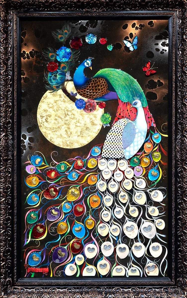 The Guardians - Original - SOLD by artist Kerry Darlington - Wyecliffe Galleries