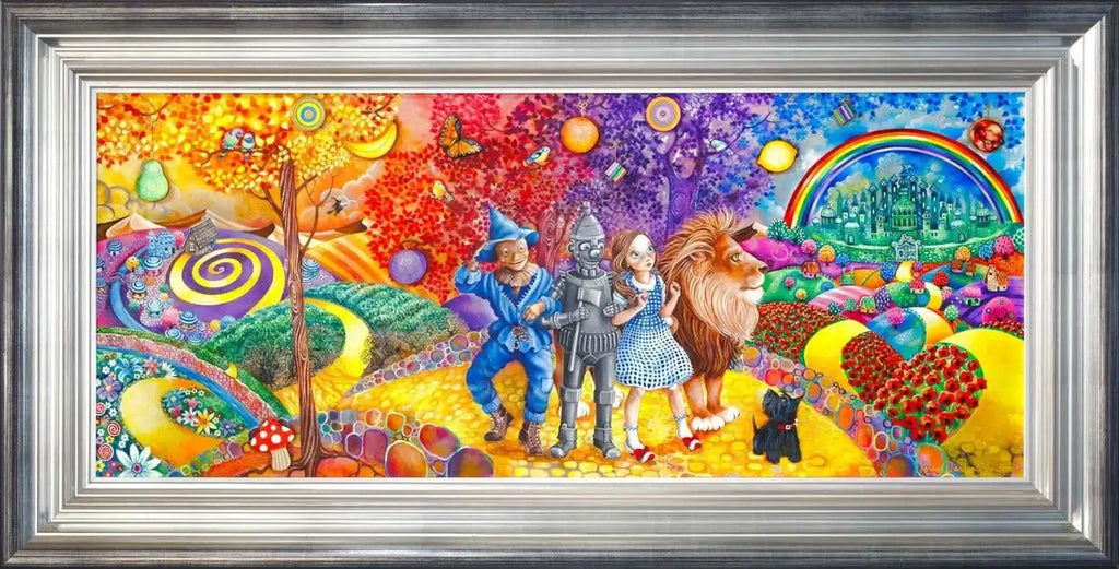 The Journey to Emerald City - Original - SOLD by artist Kerry Darlington - Wyecliffe Galleries