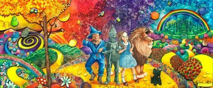 The Journey to Emerald City - Edition - SOLD by artist Kerry Darlington - Wyecliffe Galleries