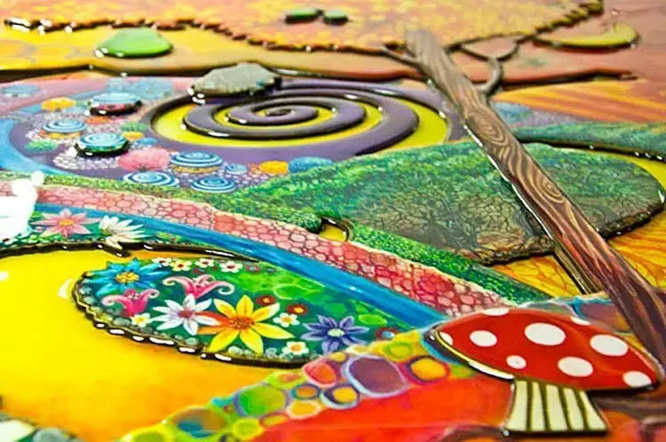 The Journey to Emerald City - Edition - SOLD by artist Kerry Darlington - Wyecliffe Galleries