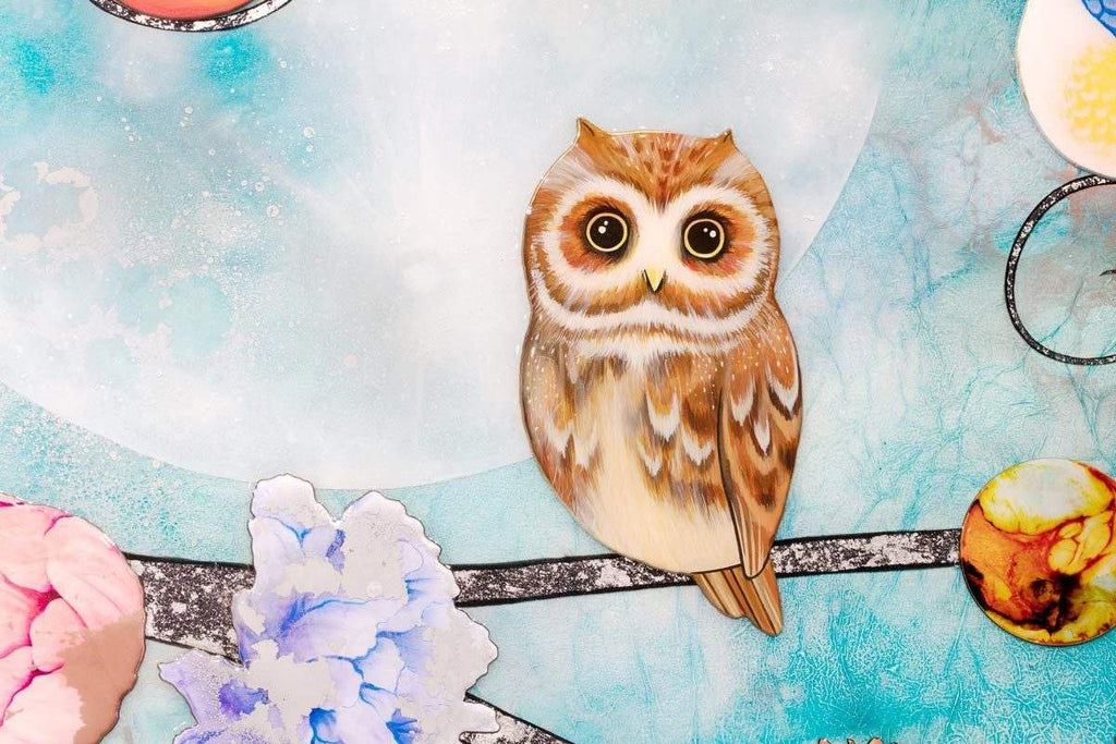 The Kalpa Tree - Original - SOLD by artist Kerry Darlington - Wyecliffe Galleries