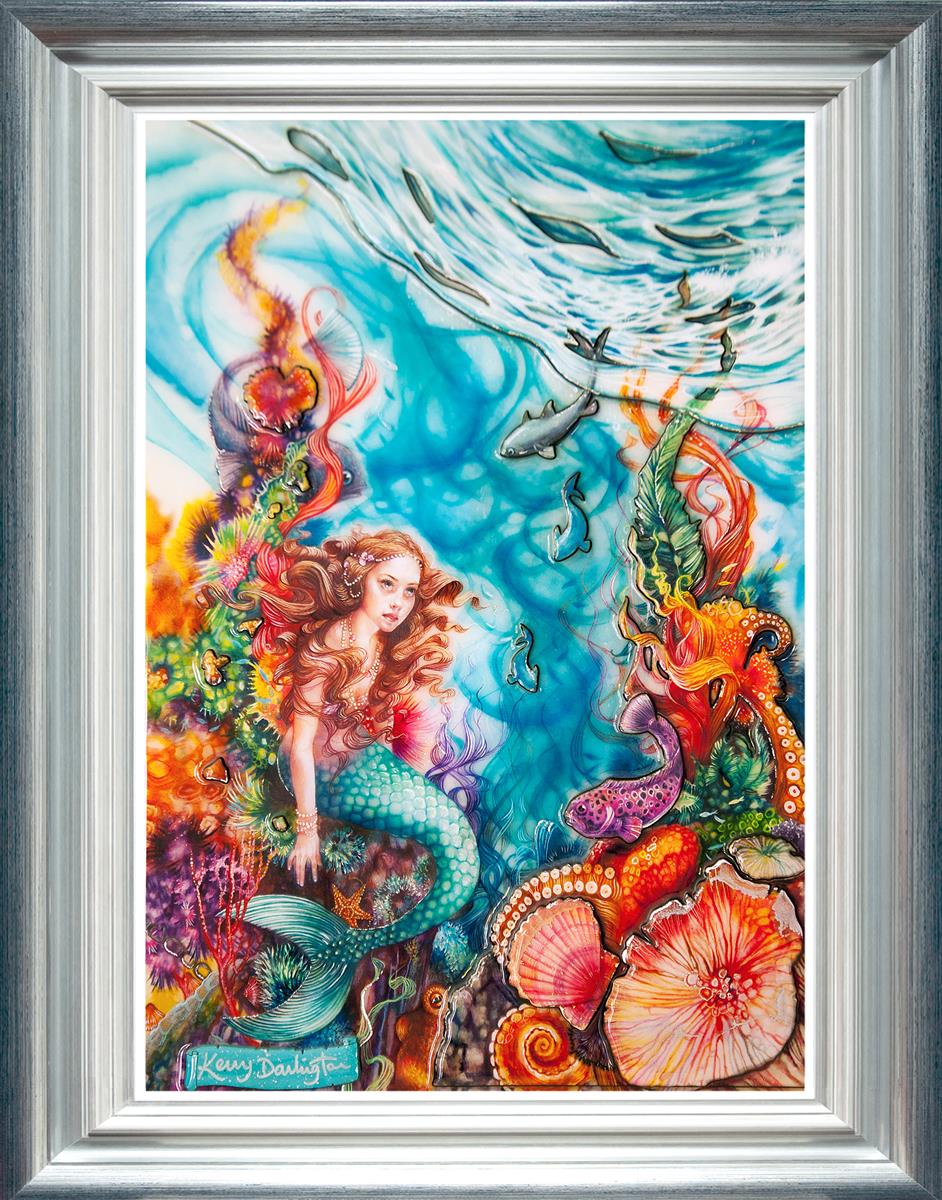 The Little Mermaid Kerry Darlington Framed