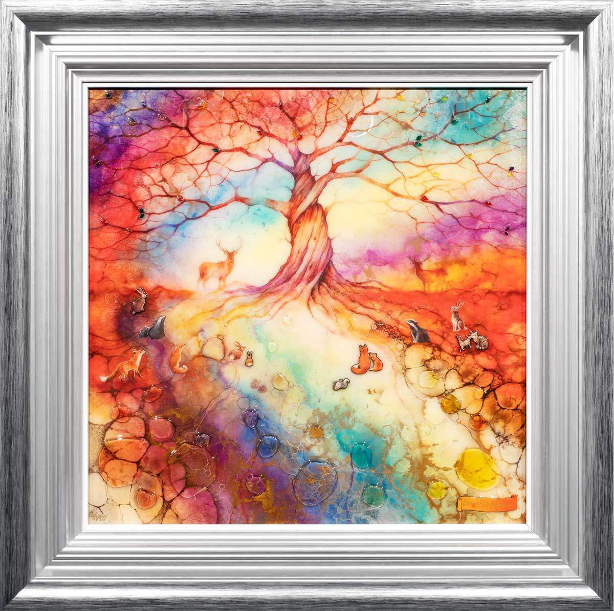 The Messengers - Unique Edition by artist Kerry Darlington - Wyecliffe Galleries