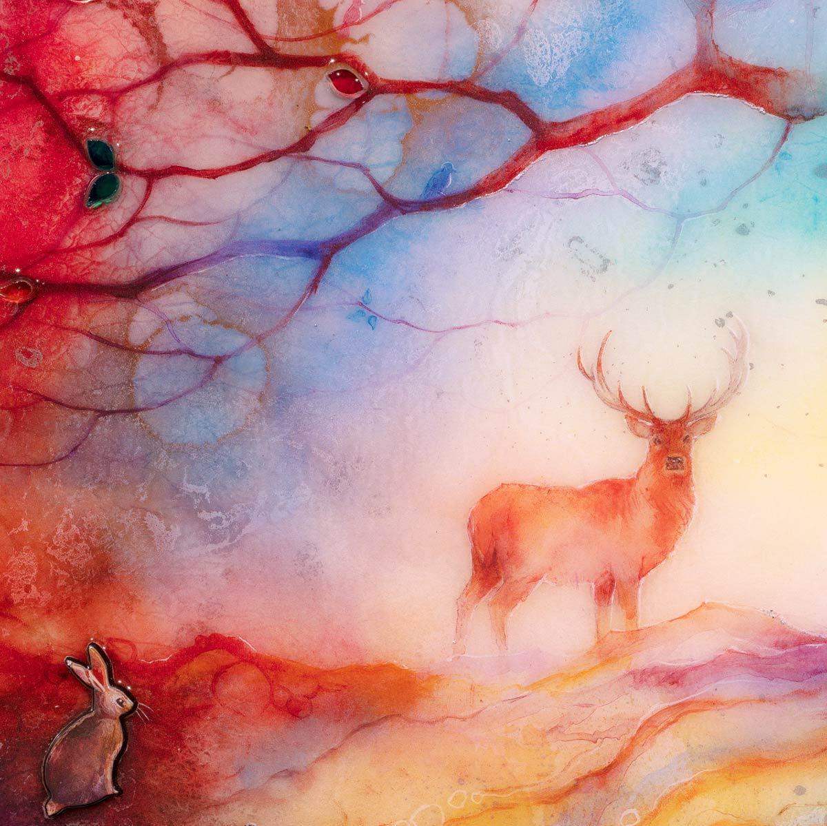 The Messengers - Unique Edition by artist Kerry Darlington - Wyecliffe Galleries