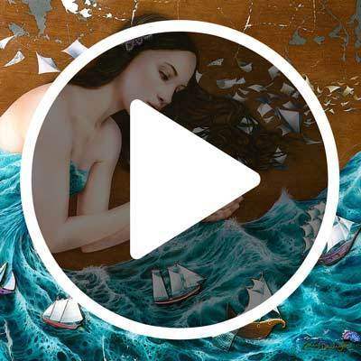 The Paper Boat - Edition by artist Kerry Darlington - Wyecliffe Galleries