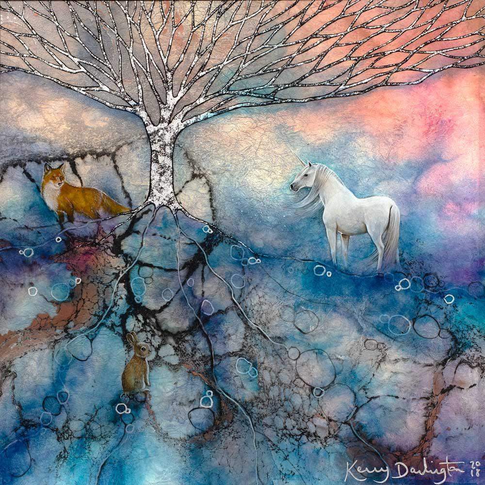 The Path Of Return - Original - SOLD by artist Kerry Darlington - Wyecliffe Galleries
