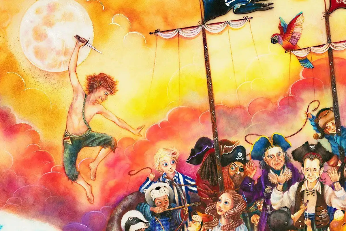 The Pirate Ship - Edition - SOLD OUT by artist Kerry Darlington - Wyecliffe Galleries