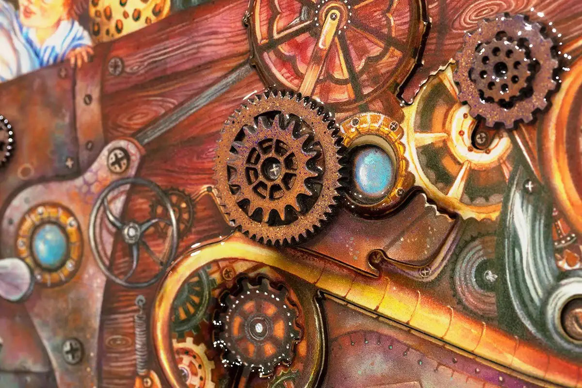 The Pirate Ship - Edition - SOLD OUT by artist Kerry Darlington - Wyecliffe Galleries