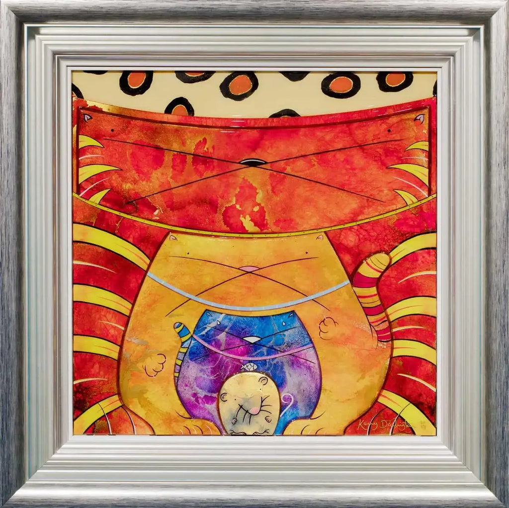 The Posse - Original - SOLD by artist Kerry Darlington - Wyecliffe Galleries