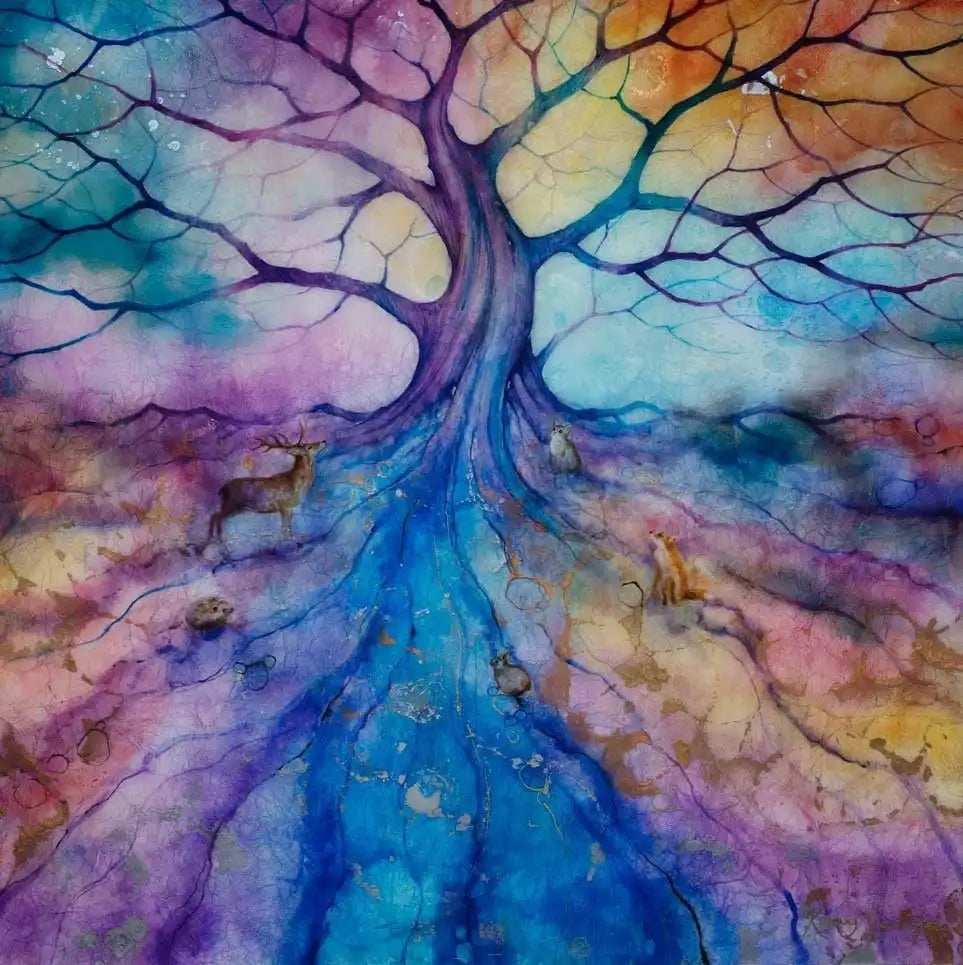 The Realm of Truth - Original - SOLD by artist Kerry Darlington - Wyecliffe Galleries
