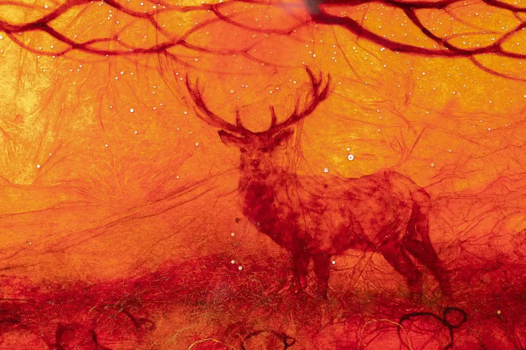 The Silent Energy of Nature - Original - SOLD by artist Kerry Darlington - Wyecliffe Galleries