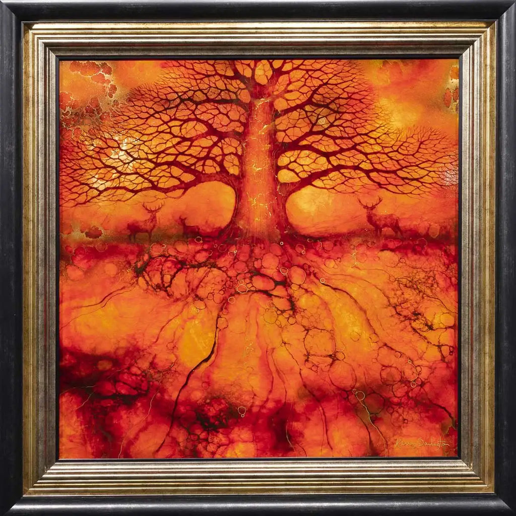 The Silent Energy of Nature - Original - SOLD by artist Kerry Darlington - Wyecliffe Galleries