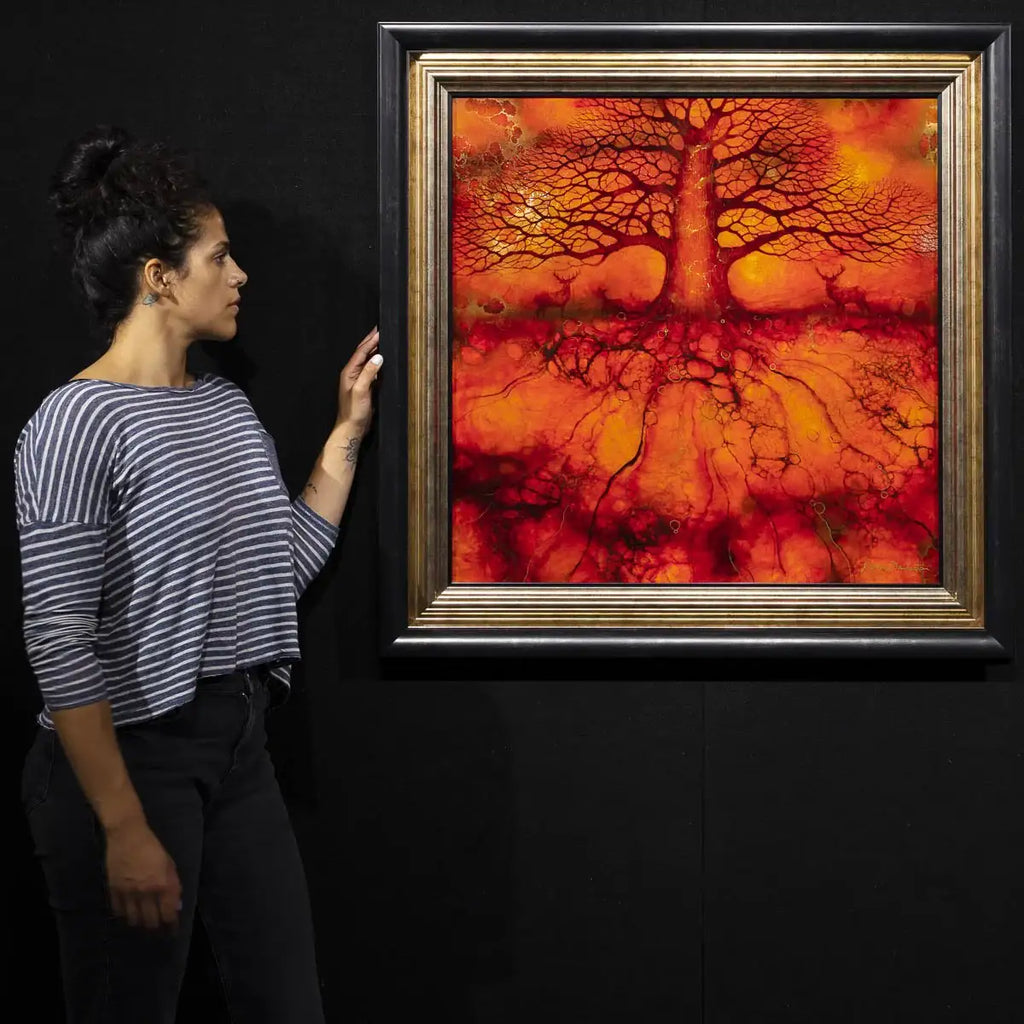 The Silent Energy of Nature - Original - SOLD by artist Kerry Darlington - Wyecliffe Galleries