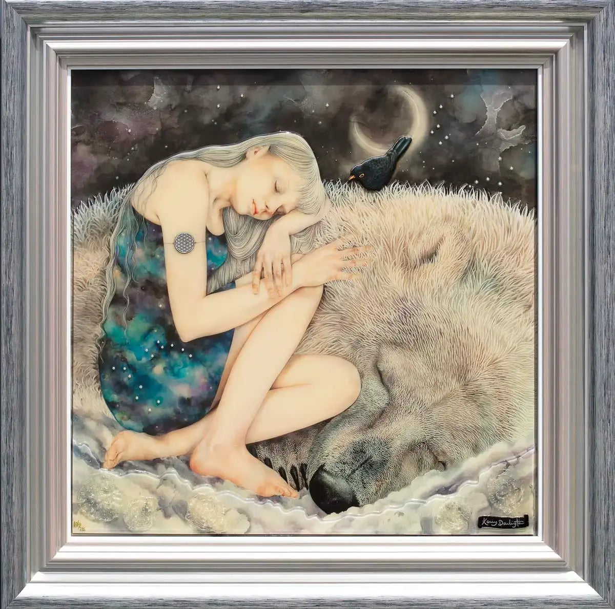 The Snow Queen - Edition by artist Kerry Darlington - Wyecliffe Galleries