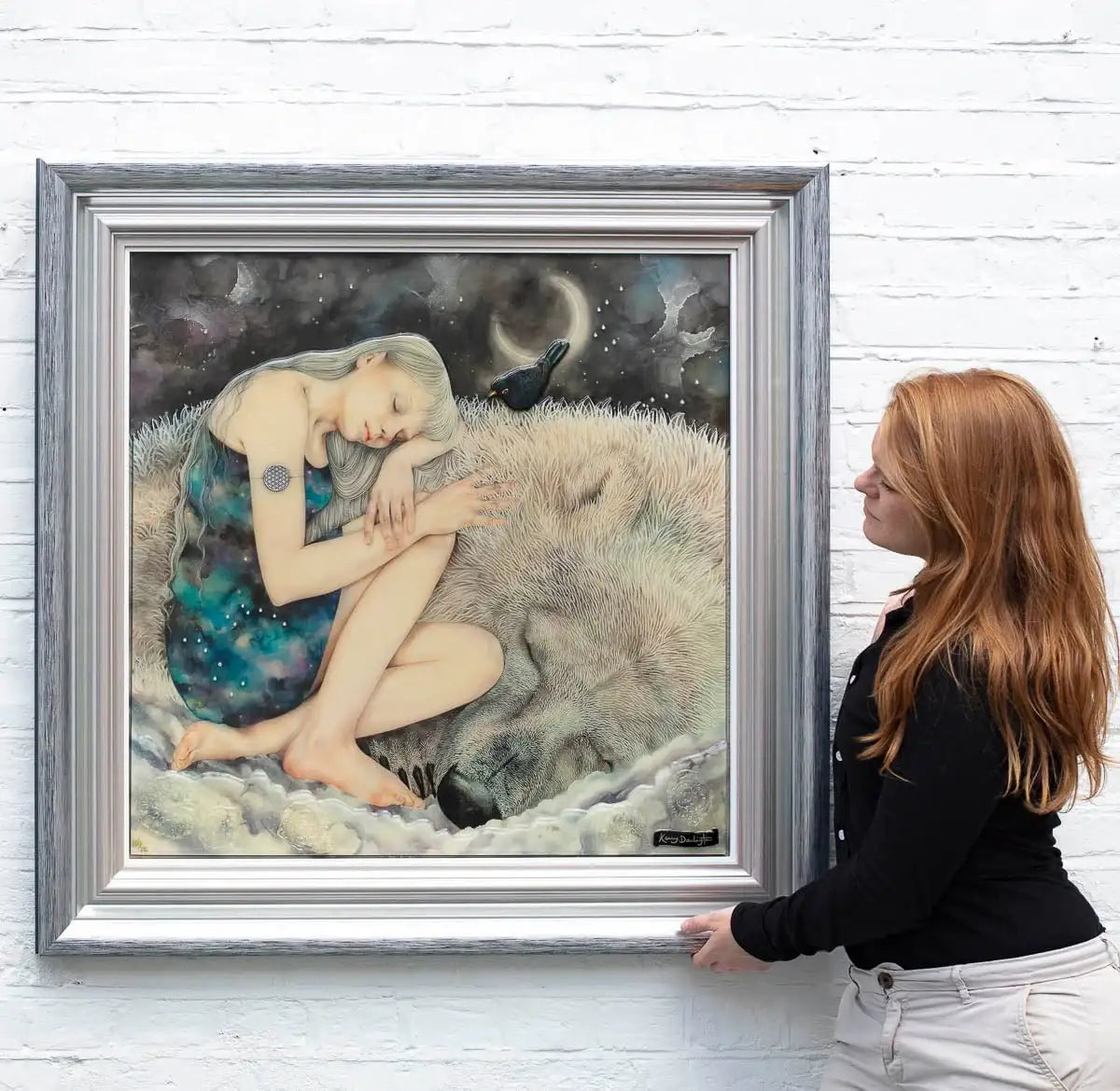 The Snow Queen - Edition by artist Kerry Darlington - Wyecliffe Galleries