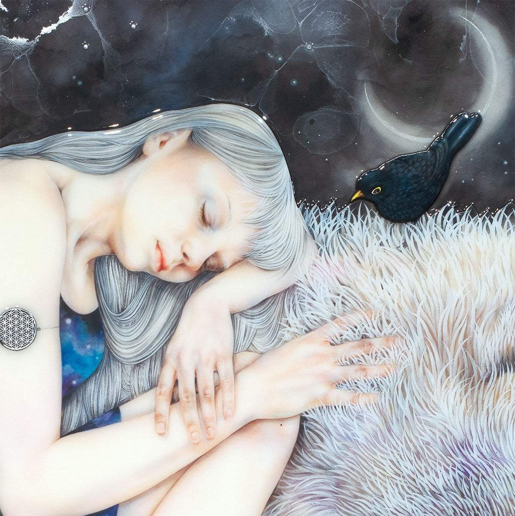 The Snow Queen Original - SOLD by artist Kerry Darlington - Wyecliffe Galleries