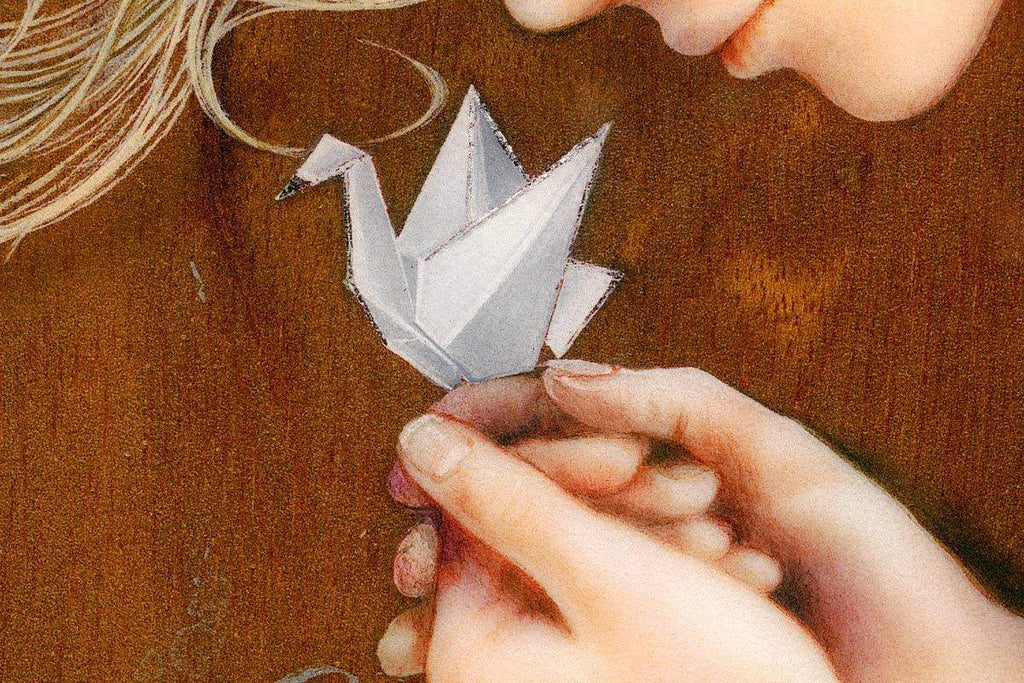 The Swan Princess - Boutique - SOLD by artist Kerry Darlington - Wyecliffe Galleries