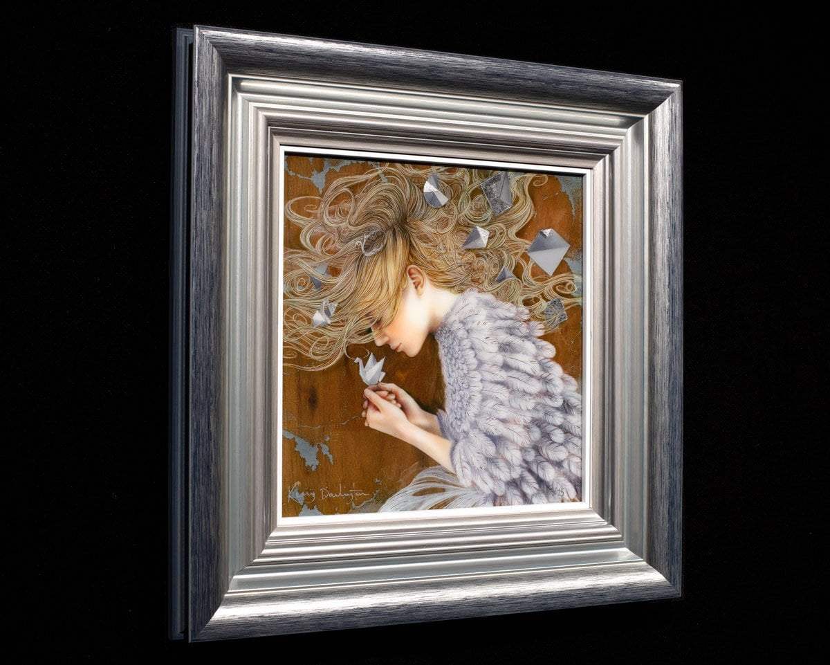 The Swan Princess - Boutique - SOLD by artist Kerry Darlington - Wyecliffe Galleries