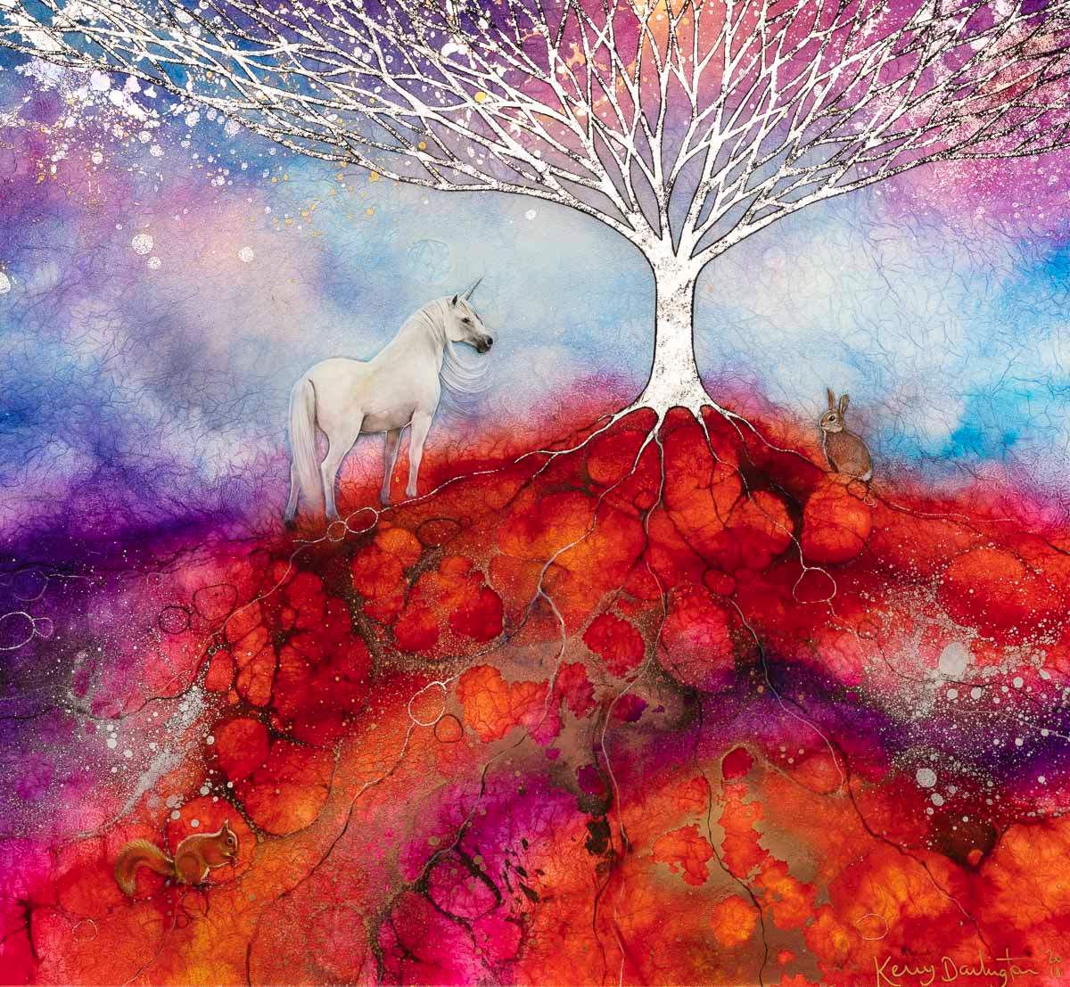 The Sweetest Whisper - Original by artist Kerry Darlington - Wyecliffe Galleries