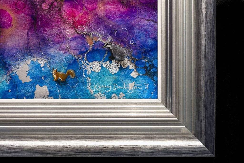 The Universe's Song - Original - SOLD by artist Kerry Darlington - Wyecliffe Galleries